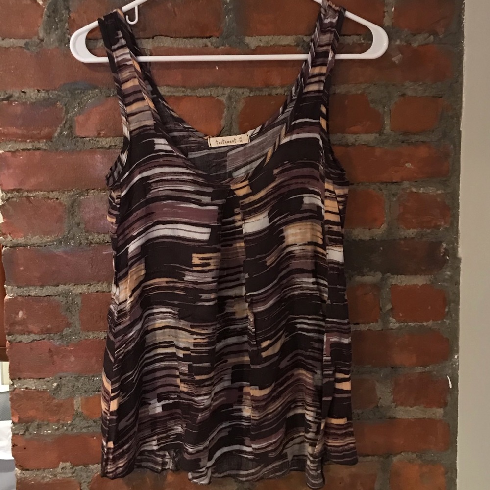 Patterned Tank Tap - Picture 1 of 5